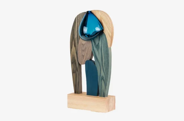 Furniture>Donna Wilson Abstract Assembly Sculpture - Midnight Blue