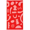 Bath Towels + Sheets>Donna Wilson Abstract Shapes Bath Towel