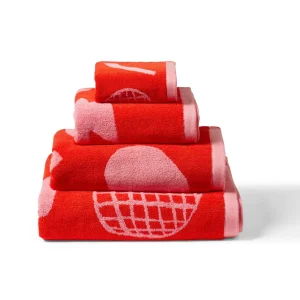 Bath Towels + Sheets>Donna Wilson Abstract Shapes Bath Towel