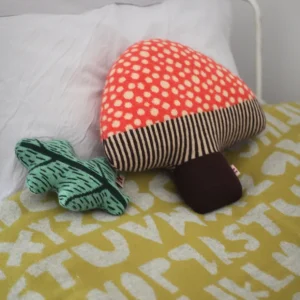 Blankets + Throws>Donna Wilson Alphabet Lambswool Throw - Yellow