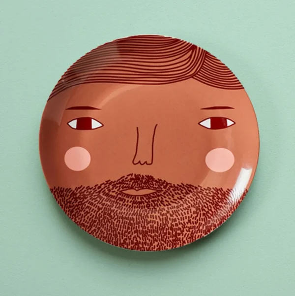 Plates + Bowls>Donna Wilson Arthur Plate