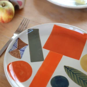 Plates + Bowls>Donna Wilson Autumn Leaf Dinner Plate