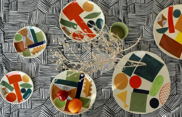 Plates + Bowls>Donna Wilson Autumn Leaf Side Plate