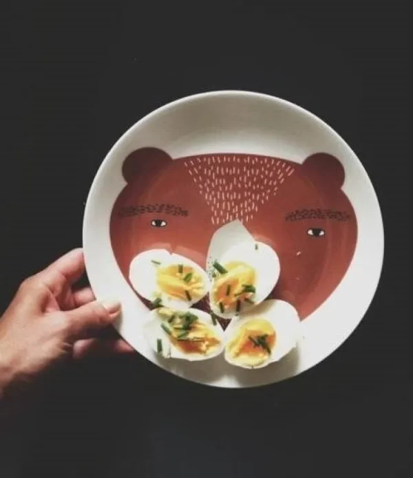 Plates + Bowls>Donna Wilson Bear Plate