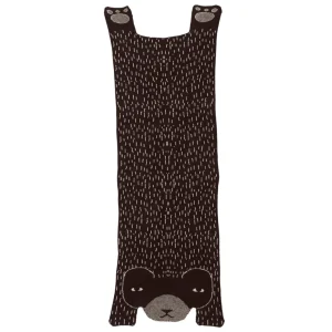 Scarves>Donna Wilson Bear Shawl - Brown
