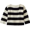 Lambswool Jumpers>Donna Wilson Bella Jumper - Black & White