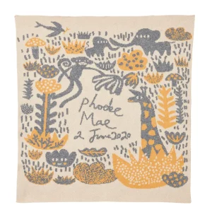 Bespoke Blankets | Baby Blankets>Donna Wilson Bespoke Menagerie Baby Blanket