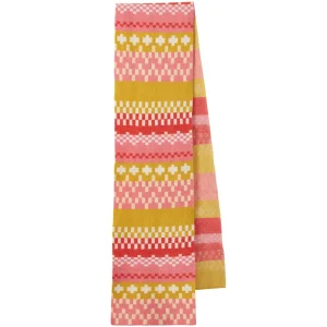 Scarves>Donna Wilson Big Stitch Scarf - Lipstick