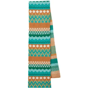 Scarves>Donna Wilson Big Stitch Scarf - Shamrock