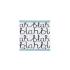 Face Cloths>Donna Wilson Blah Blah Face Cloth