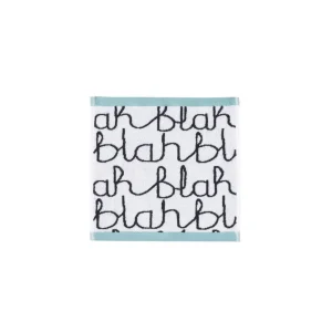 Face Cloths>Donna Wilson Blah Blah Face Cloth