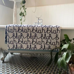 Hand Towels>Donna Wilson Blah Blah Hand Towel