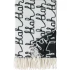 Blankets + Throws>Donna Wilson Blah Blah Lambswool Throw