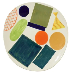 Serveware>Donna Wilson Block + Line Serving Platter
