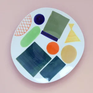 Serveware>Donna Wilson Block + Line Serving Platter