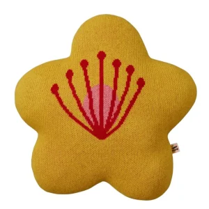 Shaped Cushions | Shaped Cushions>Donna Wilson Bloom Shaped Cushion - Yellow