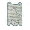 Bath Mats>Donna Wilson Blue Cat Bath Mat