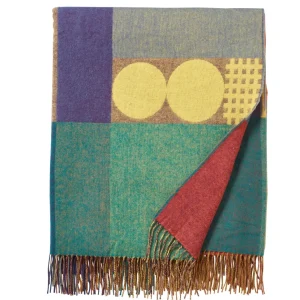 Blankets + Throws>Donna Wilson Carnival Lambswool Throw