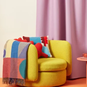 Blankets + Throws>Donna Wilson Carnival Lambswool Throw