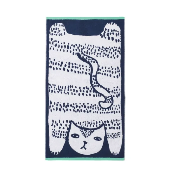 Bath Towels + Sheets>Donna Wilson Cat Bath Towel