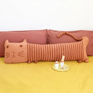 Bolsters | Bolsters>Donna Wilson Cat Bolster Cushion