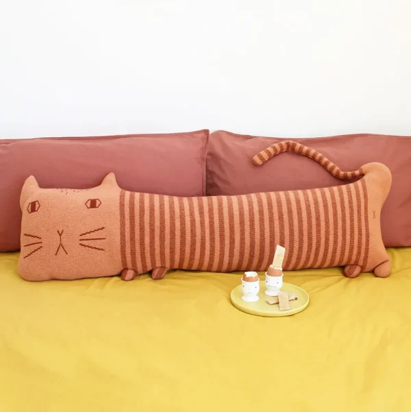 Bolsters | Bolsters>Donna Wilson Cat Bolster Cushion