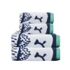 Bath Towels + Sheets | Towel Bundles>Donna Wilson Cat Hand & Sheet Towel Set