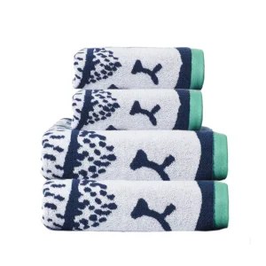 Bath Towels + Sheets | Towel Bundles>Donna Wilson Cat Hand & Sheet Towel Set
