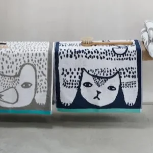 Hand Towels>Donna Wilson Cat Hand Towel