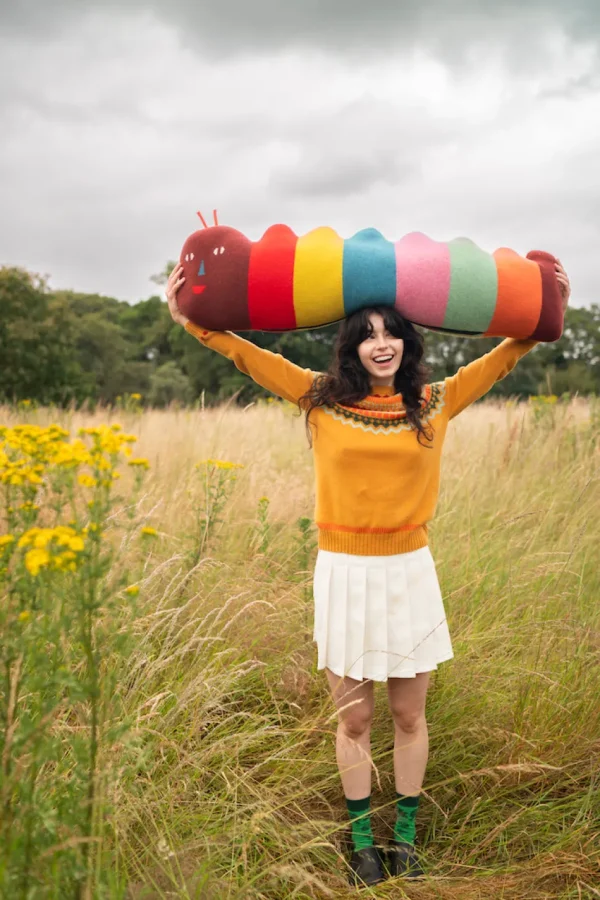 Bolsters | Bolsters>Donna Wilson Caterpillar Bolster Cushion