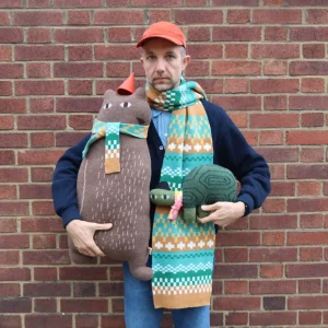 Creatures>Donna Wilson Christmas Limited Edition Jon Klassen Bear