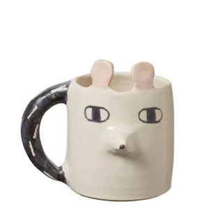 Mugs + Cups>Donna Wilson Cilla Chinchilla Shaped Mug - x Cécile Dumetier