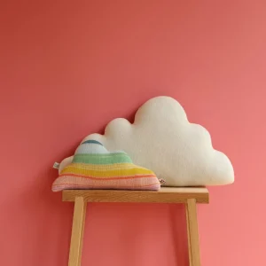 Shaped Cushions | Shaped Cushions>Donna Wilson Cloud Medium Shaped Cushion - White