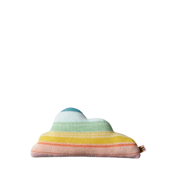 Shaped Cushions | Shaped Cushions>Donna Wilson Cloud Small Shaped Cushion - Rainbow