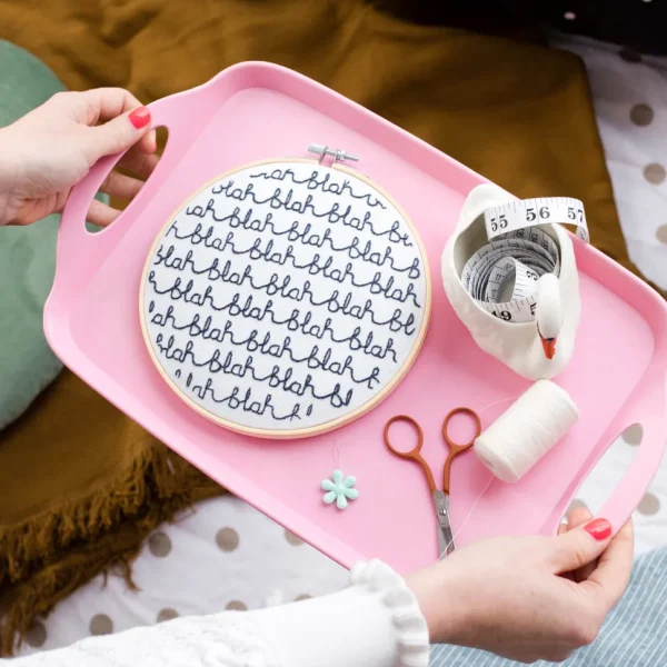 Make Your Own Kits>Donna Wilson Cotton Clara Blah Blah Embroidery Kit