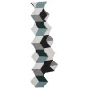 Scarves>Donna Wilson Cube Scarf - Black