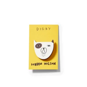 Pin Badges>Donna Wilson Digby Pin Badge