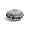Floor Cushions>Donna Wilson Ernest Pouffe in ZigZag - Black