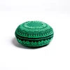 Floor Cushions>Donna Wilson Ernest Pouffe in ZigZag - Green