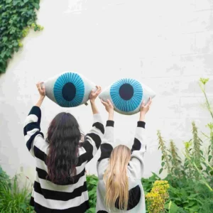 Shaped Cushions | Shaped Cushions>Donna Wilson Eye Shaped Cushion