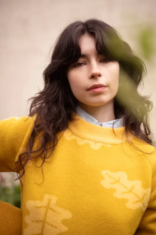 Lambswool Jumpers>Donna Wilson Fauna Jumper - Daffodil