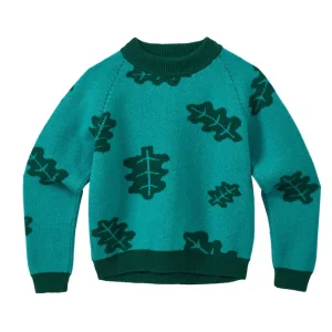 Lambswool Jumpers>Donna Wilson Fauna Jumper - Shamrock