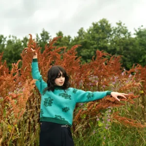 Lambswool Jumpers>Donna Wilson Fauna Jumper - Shamrock