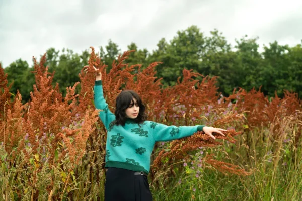 Lambswool Jumpers>Donna Wilson Fauna Jumper - Shamrock