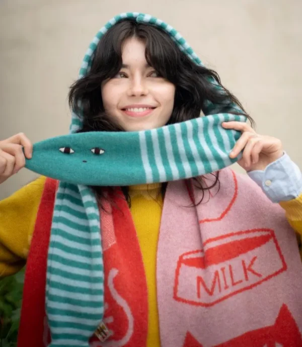 Scarves>Donna Wilson Fish Scarf