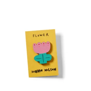 Pin Badges>Donna Wilson Flower Pin Badge
