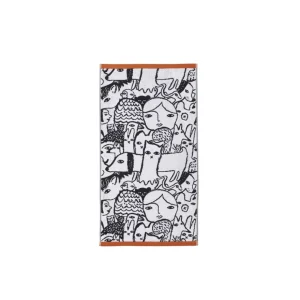 Hand Towels>Donna Wilson Folk Hand Towel