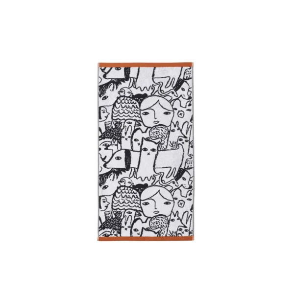 Hand Towels>Donna Wilson Folk Hand Towel