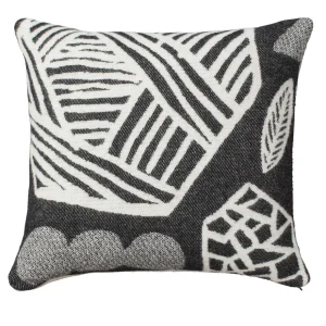 Square Cushions>Donna Wilson Forager Square Cushion - Black