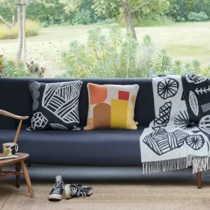 Square Cushions>Donna Wilson Forager Square Cushion - Black